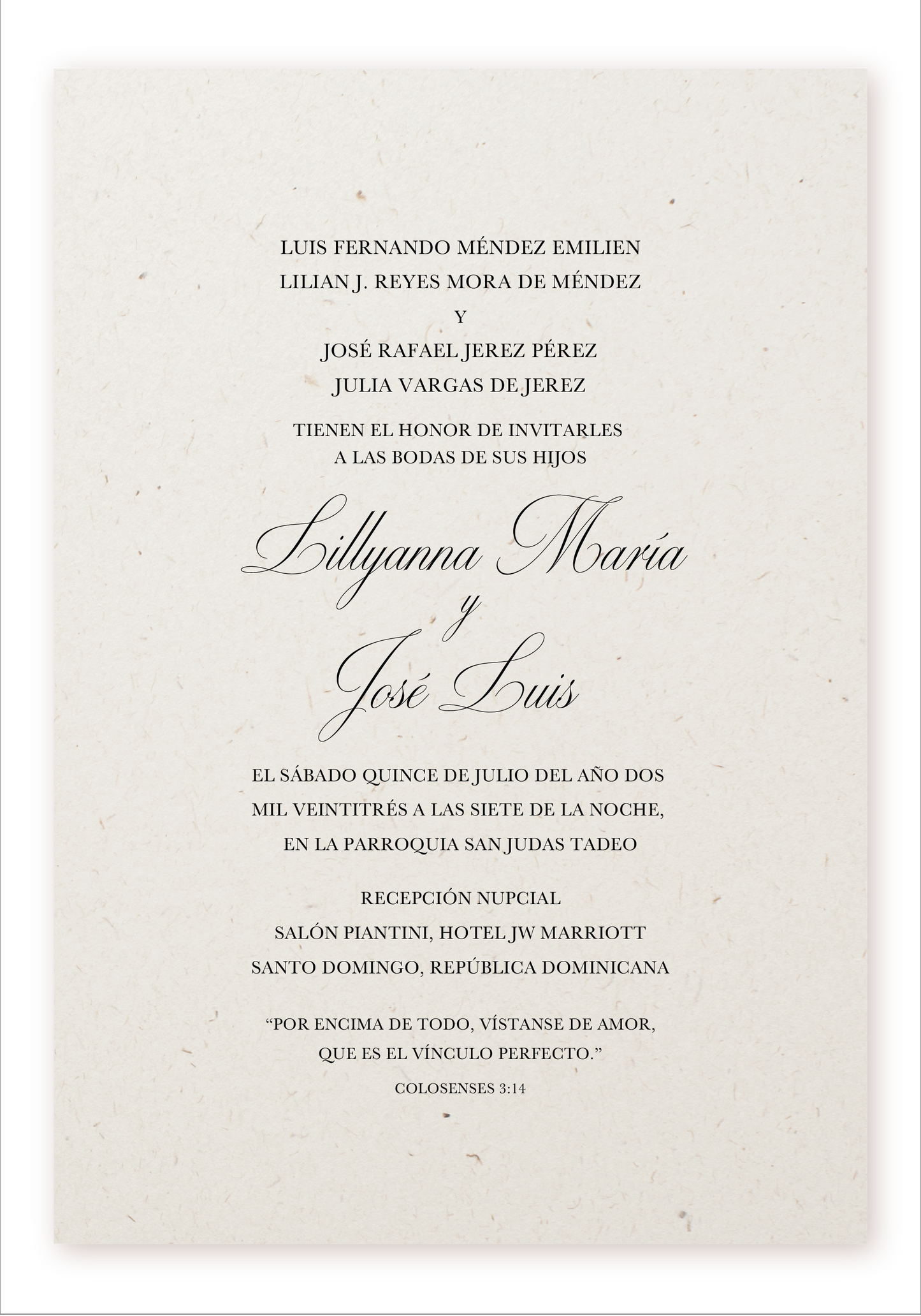 Invitación Lisa