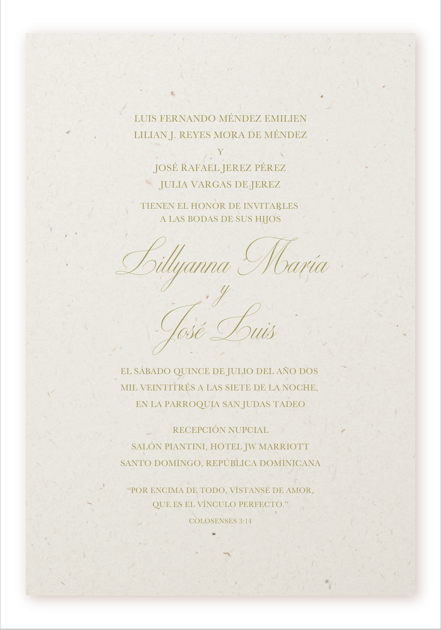 Invitación Lisa