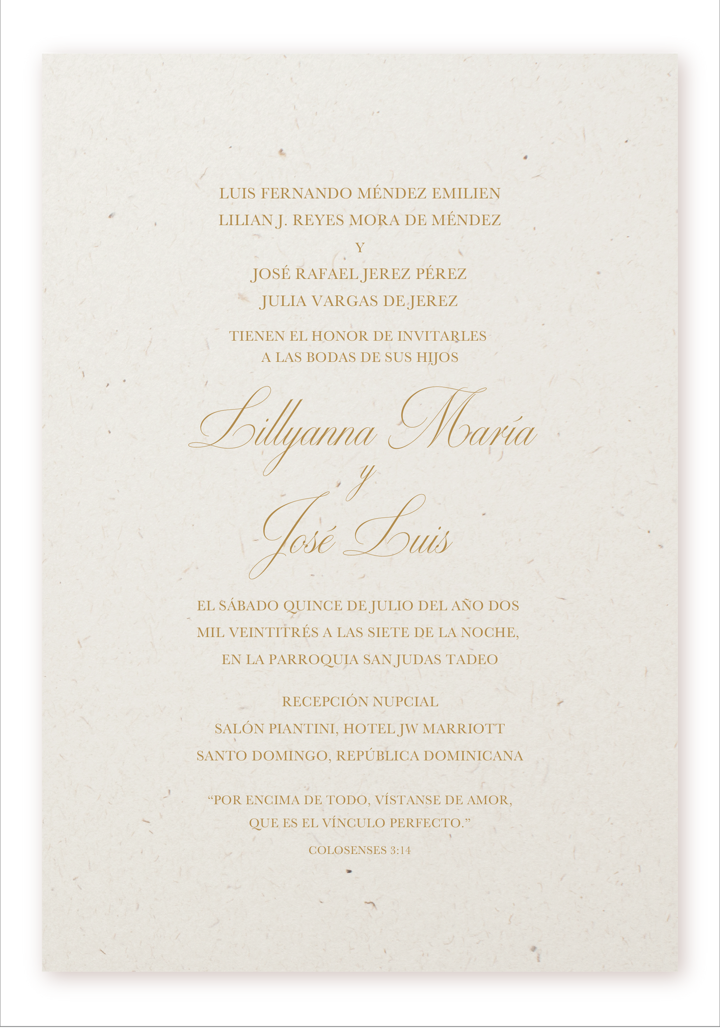 Invitación Lisa