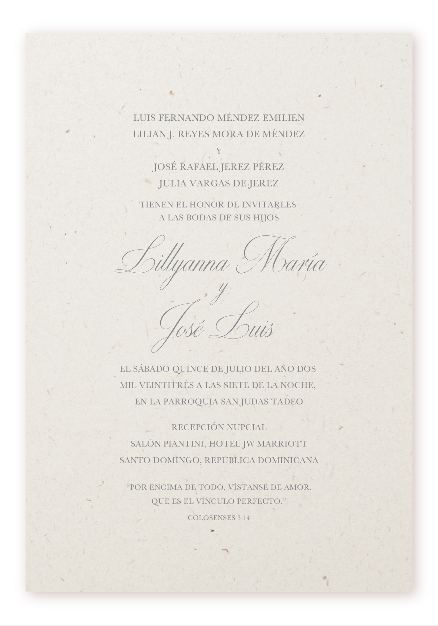 Invitación Lisa