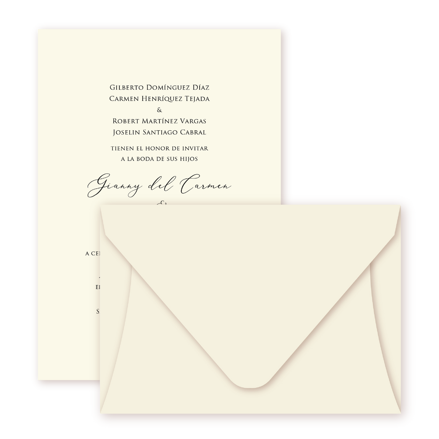 Invitación Lisa