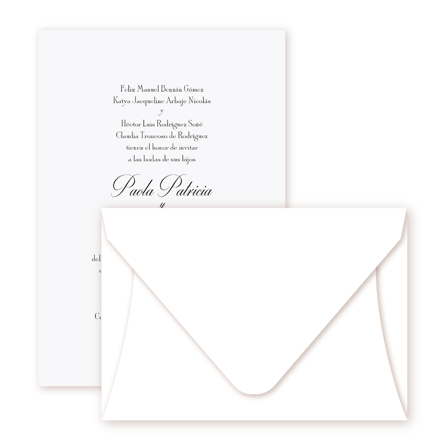 Invitación Lisa