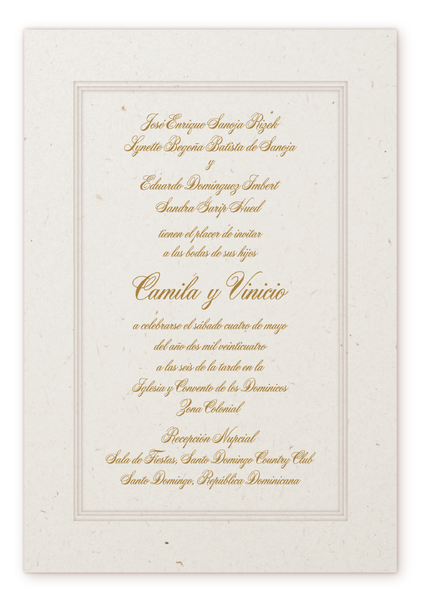 Invitación 3 Paneles