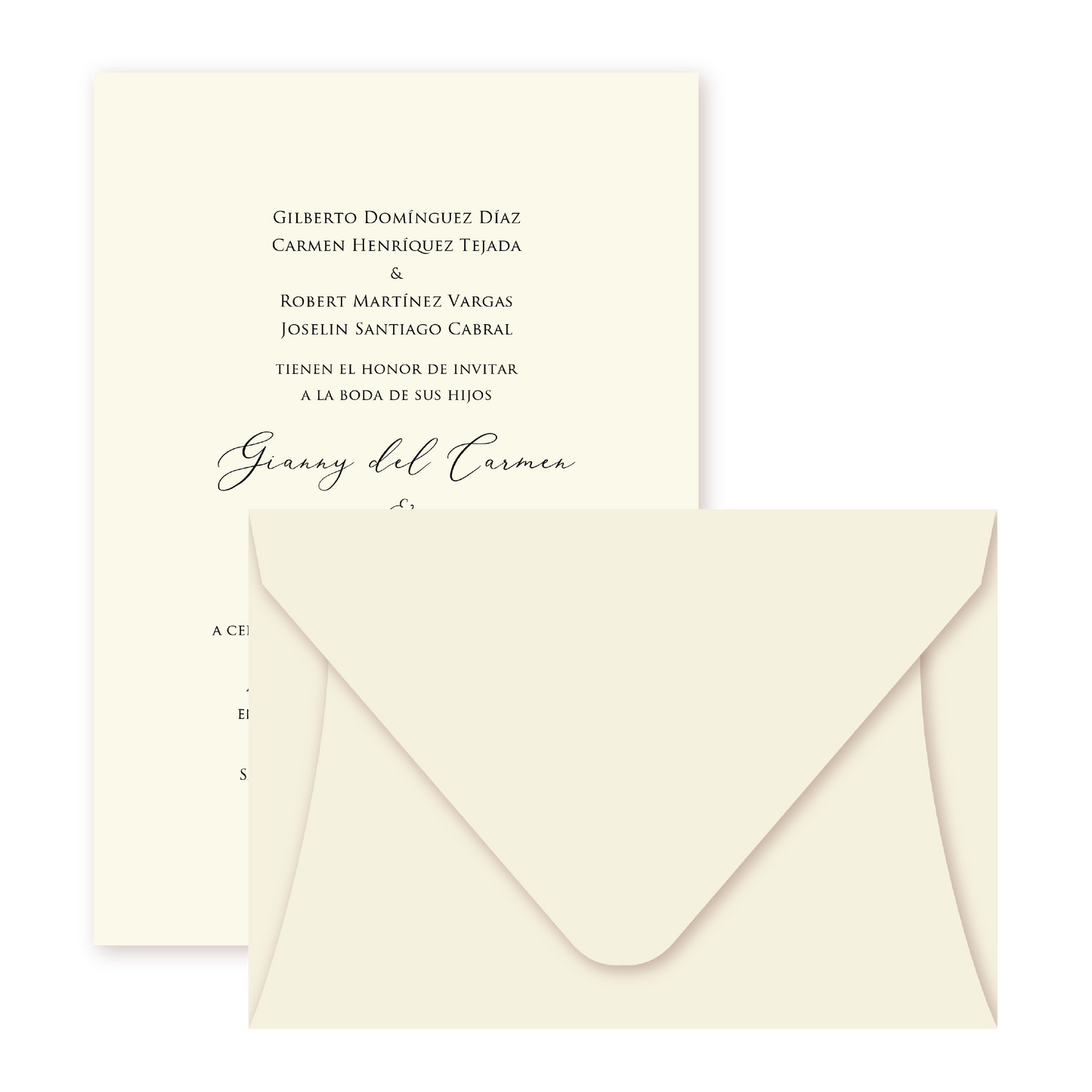 Invitación Lisa
