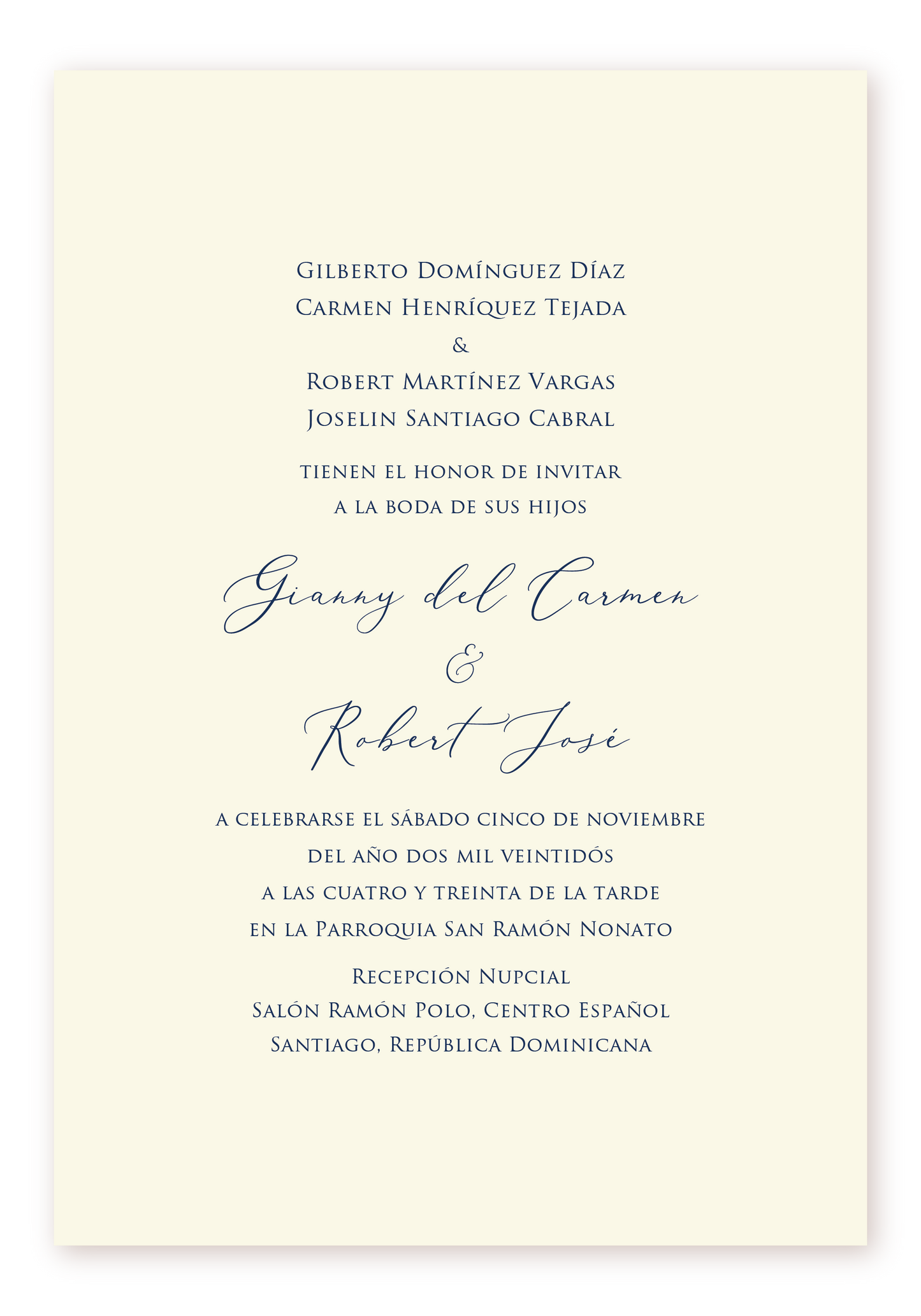 Invitación Lisa